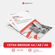 Print A4 A5 A6 Brochures with Leaflet Printing 120 gsm Flyer Art Paper Printing/ (price per 1 Ream)