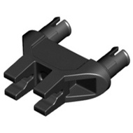 Lego Parts 19159 Technic, Pin Double Triangle 1 x 3 with 2 Clips with Squared Pin Holes