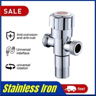 CJQ-52 High Quality 1/2" Angle Valve Stainless Standard Wall In Faucet Toilet Set Valve Faucet 2 Way / 3 way
