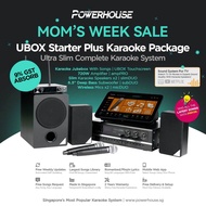 [SG] Powerhouse Slim Starter Plus Home Karaoke System with Touchscreen Jukebox KTV System Karaoke Box