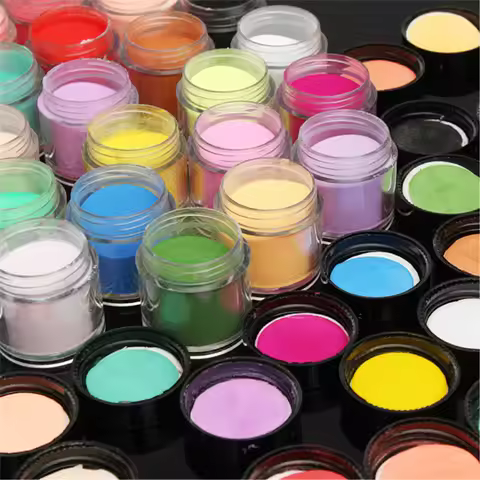 3 in 1 ACRYLIC Nails Acrylic Powder Set of 12 colors acrylic powder / acrylic nail / acrylic nails /