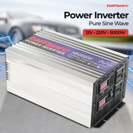 Power Inverter Mobil Pure Sine Wave DC 12V to AC 220V 5000W - NBQ5000W - Silver