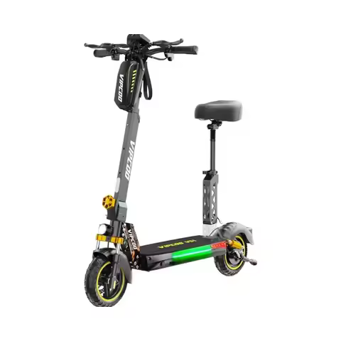 VS1 High-Performance Electric Scooter for Adults 1000W Peak Motor 30MPH 48V/13Ah 25Miles 10\" Tires 