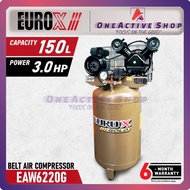 EUROX 3.0HP 150L Belt Air Compressor (8 BAR) EAW6220 G - 6 Month Warranty ( EUROX AIR COMPRESSOR BEL