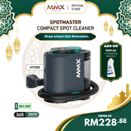 MMX SpotMaster (HY002) 450W Compact Spot Cleaner l Carpet & Upholstery Cleaner | Powerful Portable &