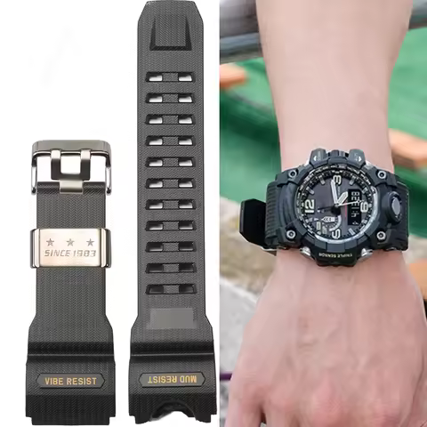 GWG1000 Resin Watch Band For Casio Gshock gwg1000 Men's Watch Strap Sports Waterproof Wristband Repl