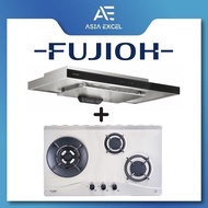 FUJIOH FR-MS2390R 90CM SLIMLINE HOOD + FUJIOH FH-GS5035 SVSS 3 BURNER STAINLESS