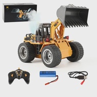 Huina | HUINA 1560 1/18 Rc Bulldozer Alloy Tractor Model 2.4G RC Crawler Radio Controlled Cars Truck