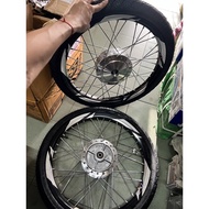 ALLOY RIM THUNDER FALCON ARGON MOTOR DREAM EX5 W100 SEKALI TYRE SET