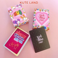 Hue Cards Doublebag 68 XTC Cards Chain a Little More Drinking Cards Game Bonding Friendship Romantic