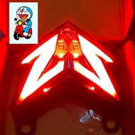3-in-1 stop lamp kawasaki zx636 z800 z125 rear brake light
