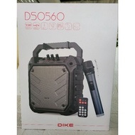 (全組)DIKE DSO560 6.5吋藍芽喇叭 大音量行動KTV音箱，可插麥克風可唱歌，配件全