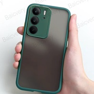 For Realme C75 / C75X 4G / 14X 5G / C73 / Narzo 80 Lite Simple Colorful Anti-Drop Matte TPU Back Len