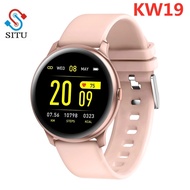 {Miracle Watch Store} KW19 Pro Wommen Smart Watch หน้าจอสัมผัสเต็มรูปแบบความดันโลหิตออกซิเจนกีฬา Smartwatch Men Tracker ฟิตเนสสำหรับ Android IOS