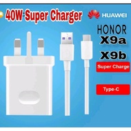 [ORIGINAL]CHARGER HONOR X9b X9a X8b 50 40 Mate 40 30 20 Super Charge Fast Charger 5A Type C Cable Fo