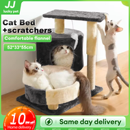 Cat Tower Cat Tree House Cat Condo Bed Scratcher House Hammock Cat Climbing Cat Tree House 猫爬架