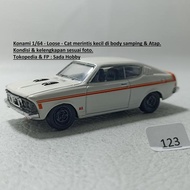 DIECAST KONAMI 1/ MITSUBISHI GALANT GTO MR A53C GR 1970 WHITE UNIT ONLY CADATOYS