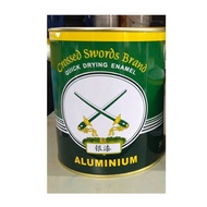Crossed Swords Brand Quick Drying Enamel Aluminium Paint 3.5 LT