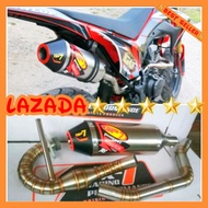 KNALPOT RACING GP7 FULSET KLX 150 BF SENSOR O2 CRF 150 L CRF150L DTRACKER 150 SE EXTREME TIGER TRAIL