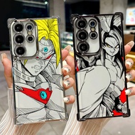 Super Saiyan Broly Son Goku DBZ Transparent Case for Samsung S26 Ultra A57 S24 S23 S22 Ultra S21 S25