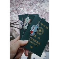 [Year] NEW|Hand-Painted Original|Customized Name Tag|Passport Tag|Asuka Caterpillar Car|Family Dedic