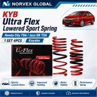 KYB Kayaba Ultra Flex Lowered Performance Spring Set Honda City T9A Jazz GK T5A