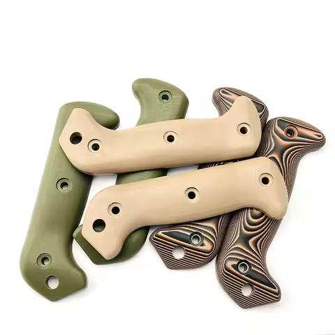 1pair Customized G10 Composite Knife Handle Grip for DIY KB bk2 Knife Patch Modification Materials A