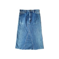 古著Levis 509橘標改製拼接丹寧裙