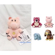 全新日版 迪士尼 Disney - Pixar 反斗奇兵 玩具總動員 Toy Story：火腿 火腿豬 豬 豬仔錢罌 Hamm 坐坐 坐姿 公仔