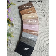 Sample Souvenir Card Holder 3 Card Slots + Additional Slot