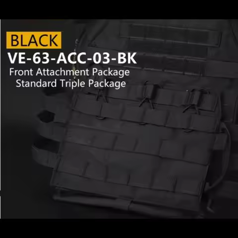 Outdoor adventure JPC2.0 vest front accessory package MOLLE system standard triple pack