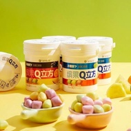 Orion Chewing Gum Xylitol Bingguo Q Cube Fresh Breath Sugar-Free Large Bottle Portable Portable Snac