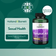 Swanson Tongkat Ali 400mg 120 Capsules QQ8496