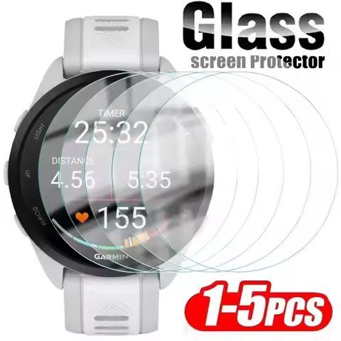 Watch Protector Film For Garmin Forerunner 55 45 165 735 XT Tempered Glass Screen Protector For Fore