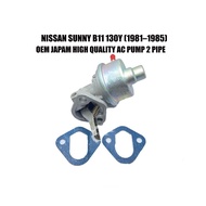 NISSAN SUNNY B11 130Y OLD (1981–1985) AC PUMP 2 PIPE FUEL PUMP WITH GASKET