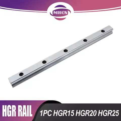 MHCN 1PC HGR Guide Rail 200-1000mm HGR15 HGR20 HGR25 HGR30 Precision P-grade CNC Guides Linear Guide