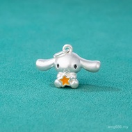 Niche Cute Design Bracelet Sterling Silver Sweet Pendant Children Pure Silver Jade Cinnamon Exquisit