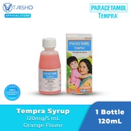 Tempra 120mg/5ml Syrup Orange 120ml 1's