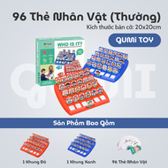 Bộ Trò Chơi Guess Who I Am - Đoán Nhân Vật Xem Tôi Là Ai với 96 Thẻ Bài - Quà Tặng Sinh Nhật - Hot T