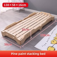 Childrens Garden Bed Bed for Lunch Break Solid Wood Hosting Class Primary School Students Noon Break