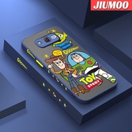 JIUMOO เคสสำหรับ Samsung Galaxy J7 2015 J7แกน J7 J700ชั้นหนึ่งแผ่นหลังเป็นฝ้าแบบใหม่เคสกรอบซิลิโคนโปร่งใสกันกระแทกรวมฝาครอบป้องกันเลนส์กล้องถ่ายรูปทั้งหมด