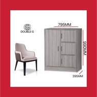 4 Doors Premium Wardrobe High Quality/ Multipurpose Cabinet/ Almari Baju 4 Pintu/衣橱/衣柜/Almari Kanak/Almari