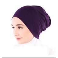 ! Plain Nylon Inner Snow Cap- Anak Tudung Snow Cap dijamin selesa sejuk elastik