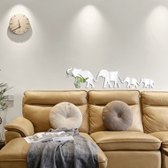 Acrylic Mirror Wall Stickers Elephant Three-Dimensional Stickers Bedroom Living Room Wall Decoration