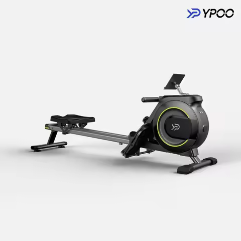 YPOO Rowing Machine Resistance Adjustment 1-16 Level Rowing Machine Home Rower
