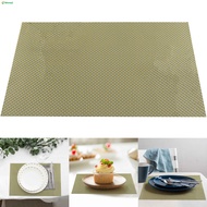 Moneqi Houshold PVC Dining Table Mat Soft Surface Heat Resistance Mat for Home Office Marble Table