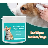 Pet Ear Wipes 50pcs Dog Wipes Cat Wipes Wet Cat Ear Wipes