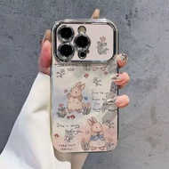 Casing iphone / Soft case iphone bunny casing/ camera protector iphone casing