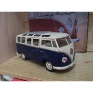 1/24 1962 Volkswagen Classical Bus diecast model Blue