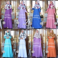 Zia drees/gamis polos attin